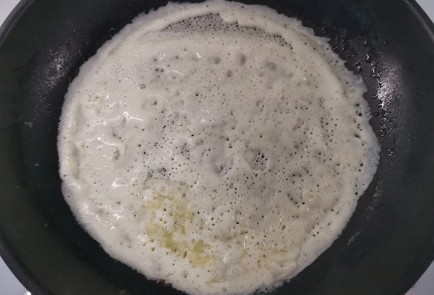 Фото шага рецепта Блины с ветчиной и грибами 175591 шаг 5  