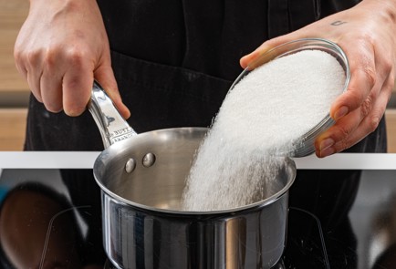 Фото шага рецепта Блины с яблоком и карамелью 175571 шаг 7  