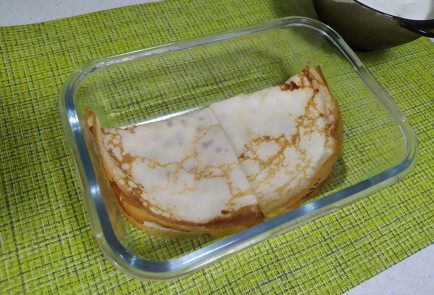 Фото шага рецепта Блины в сметанной заливке 189742 шаг 6  