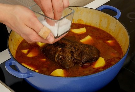 Фото шага рецепта Мясо покубински боличе 114368 шаг 9  