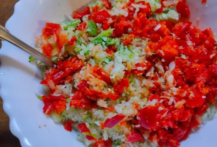 Фото шага рецепта Большие овощные оладьи 176036 шаг 13  