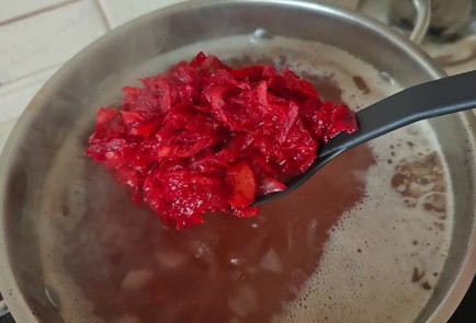 Фото шага рецепта Борщ из лосятины 189369 шаг 10  