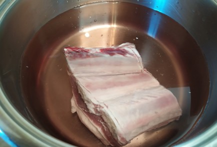 Фото шага рецепта Борщ с фасолью 189385 шаг 1  