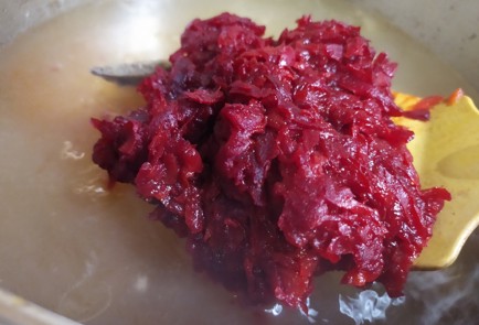 Фото шага рецепта Борщ с фасолью 189385 шаг 7  