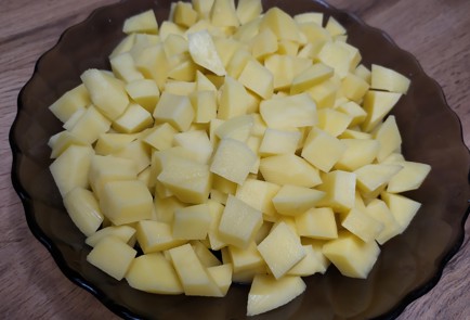 Фото шага рецепта Борщ с говяжьим ребром и молодой капустой 188978 шаг 2  