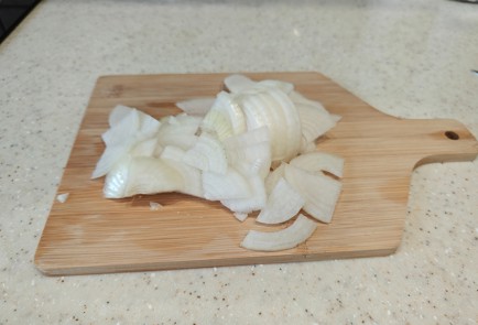 Фото шага рецепта Борщ с молодой капустой и домашним томатным соком 186378 шаг 1  