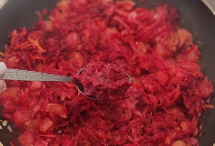 Фото шага рецепта Борщ с помидорами 173632 шаг 14  