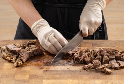 Фото шага рецепта Борщ с щавелем 188760 шаг 5  