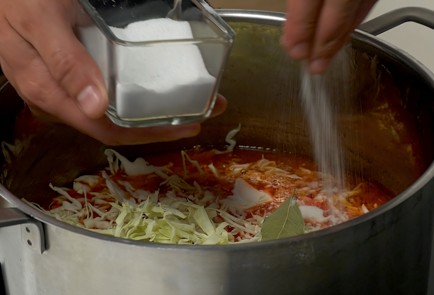 Фото шага рецепта Домашний борщ 150984 шаг 11  