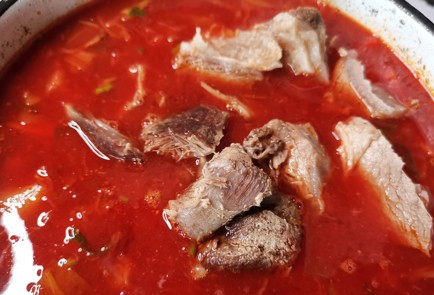 Фото шага рецепта Борщ 189478 шаг 16  