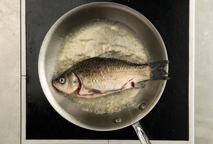 Фото шага рецепта Борщ с карасями 51602 шаг 6  