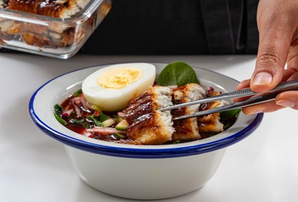 Фото шага рецепта Ботвинья из крапивы 186373 шаг 9  