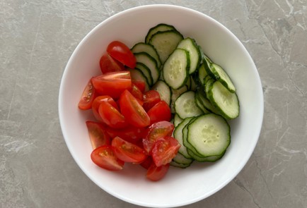 Фото шага рецепта Боул с тунцом 186890 шаг 7  