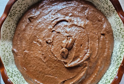 Фото шага рецепта Брауни с амаретто и лепестками миндаля 186709 шаг 9  