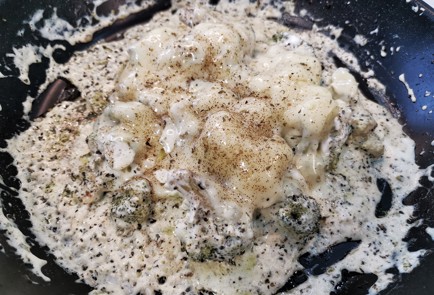 Фото шага рецепта Брокколи с сыром и базиликом 140720 шаг 10  