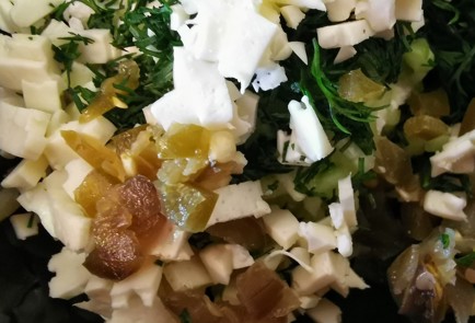 Фото шага рецепта Брускетта с брынзой и сметаной 173721 шаг 8  