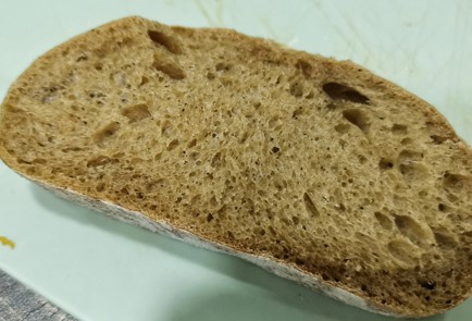 Фото шага рецепта Брускетта с мандарином 175210 шаг 1  