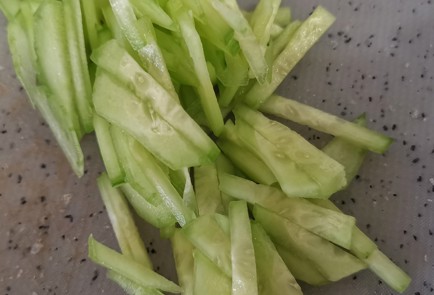 Фото шага рецепта Брускетта с овощами и зеленью 173722 шаг 2  