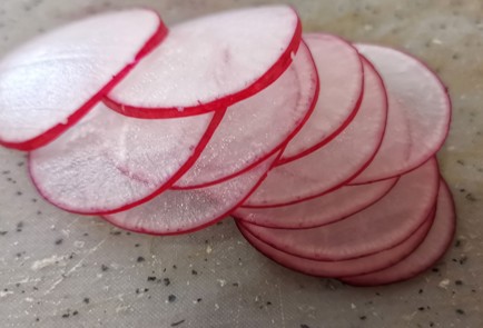 Фото шага рецепта Брускетта с овощами и зеленью 173722 шаг 3  