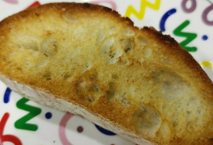 Фото шага рецепта Брускетта с сосисками 175224 шаг 3  