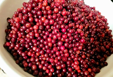 Фото шага рецепта Брусничный соус к мясу 190339 шаг 2  