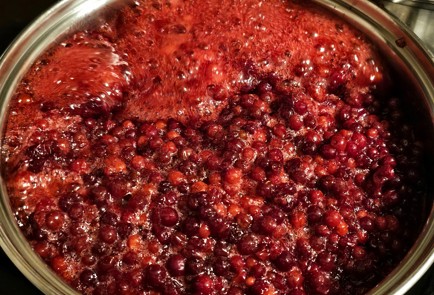 Фото шага рецепта Брусничный соус к мясу 190339 шаг 7  