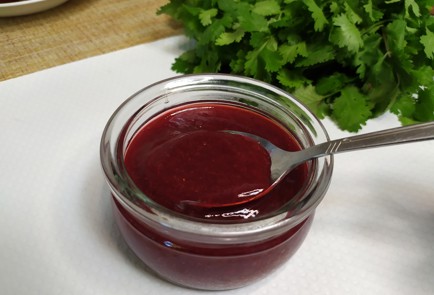 Фото шага рецепта Брусничный соус 190473 шаг 10  