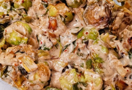 Фото шага рецепта Брюссельская капуста запеченная с адыгейским сыром 152871 шаг 6