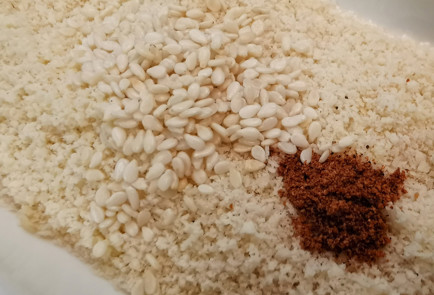 Фото шага рецепта Брынза обжаренная в сырноминдальной панировке 152017 шаг 2  