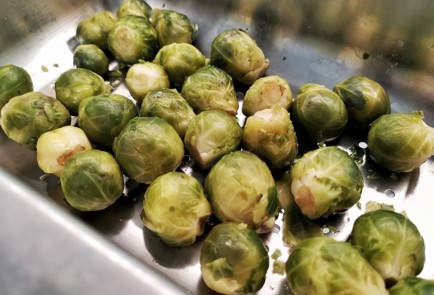 Фото шага рецепта Брюссельская капуста запеченная с тыквой 140442 шаг 3  