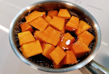 Фото шага рецепта Брюссельская капуста запеченная с тыквой 140442 шаг 4  