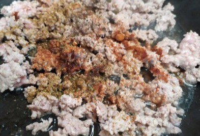 Фото шага рецепта Булгур с фаршем и овощами 190110 шаг 4  