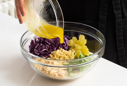 Фото шага рецепта Булгур с миндалем по рецепту Джейми Оливера 151801 шаг 5  