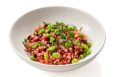 Фото шага рецепта Булгур со свеклой и эдамамэ 176024 шаг 10  