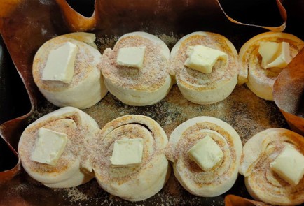 Фото шага рецепта Булочки с корицей Ленивые синнабоны 191167 шаг 11  