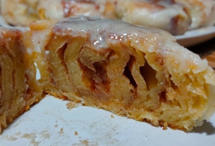 Фото шага рецепта Булочки с корицей Ленивые синнабоны 191167 шаг 22  