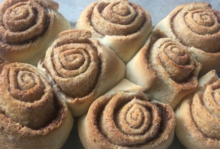 Фото шага рецепта Булочки с корицей 174352 шаг 18  