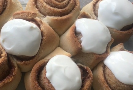 Фото шага рецепта Булочки с корицей 174352 шаг 21  