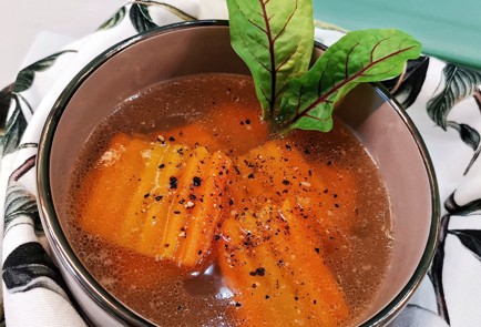 Фото шага рецепта Бульон из свинины пофранцузски 174890 шаг 11  