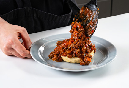 Фото шага рецепта Бургер Неряха Джо 191196 шаг 9  