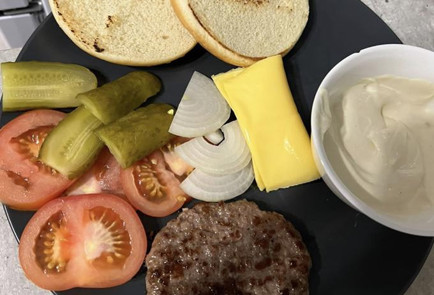 Фото шага рецепта Бургер подомашнему 173529 шаг 2  