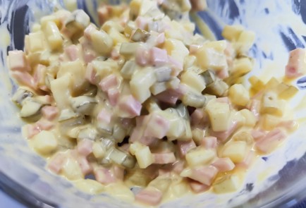 Фото шага рецепта Бутерброд в духовке 190534 шаг 7  