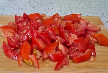 Фото шага рецепта Бутерброды минипицца 186595 шаг 3