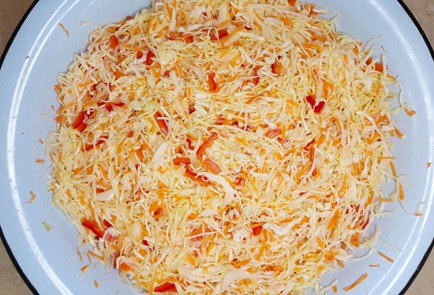 Фото шага рецепта Быстрая маринованная капуста 188379 шаг 10