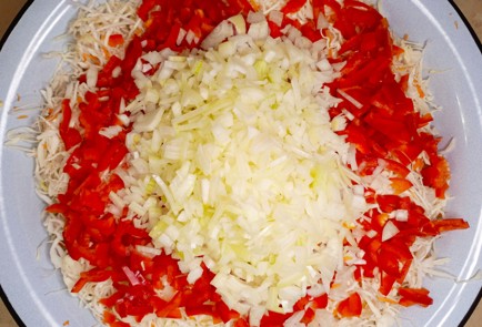 Фото шага рецепта Быстрая маринованная капуста 188379 шаг 7