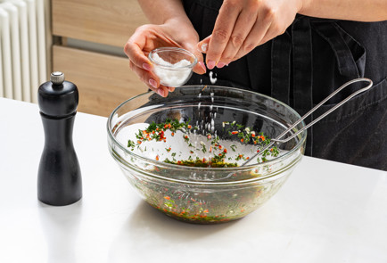 Фото шага рецепта Быстрые маринованные кабачки 190502 шаг 8  