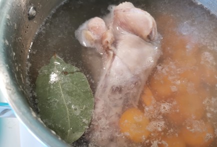 Фото шага рецепта Вкусный бульон из индейки 189647 шаг 6  