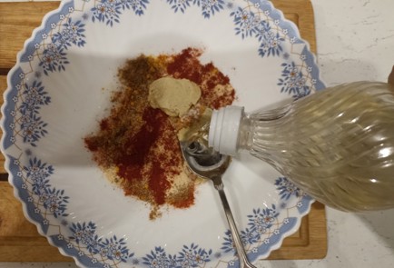 Фото шага рецепта Быстрый картофель подеревенски с кожурой 191193 шаг 11  