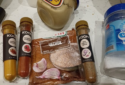 Фото шага рецепта Быстрый картофель подеревенски с кожурой 191193 шаг 4  