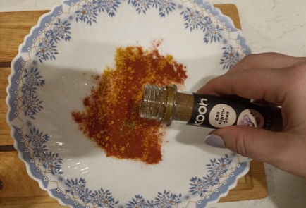 Фото шага рецепта Быстрый картофель подеревенски с кожурой 191193 шаг 7  